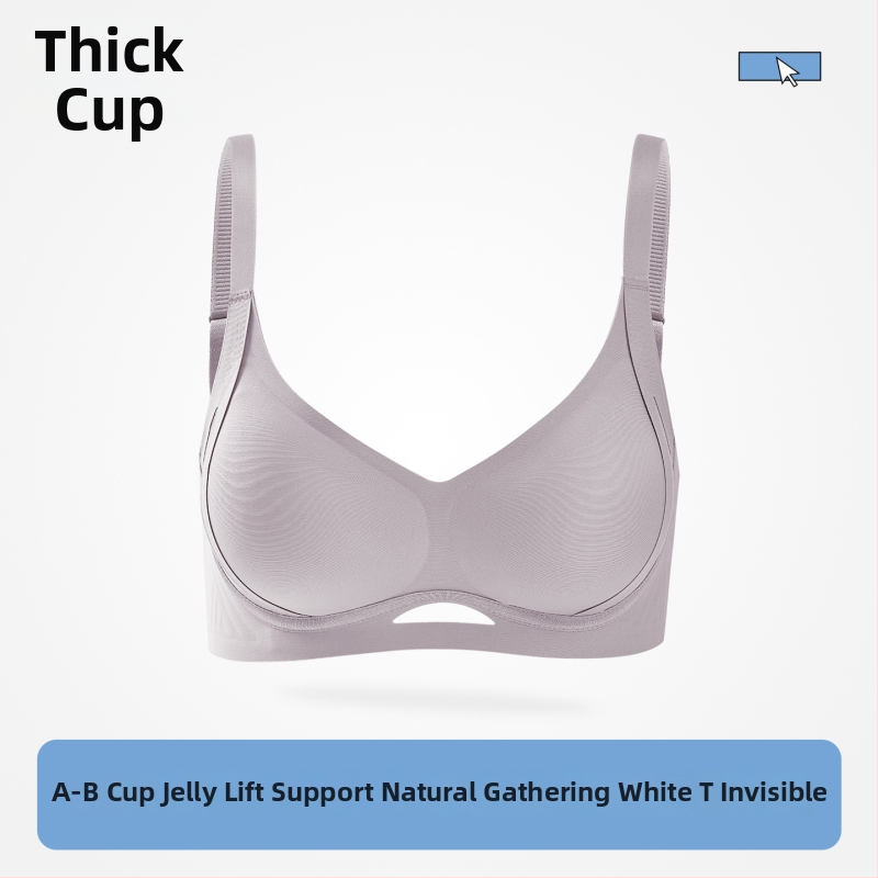 Sutien Push-Up, cupă 3/4, fără cusături, nylon, bretele fixe, închidere cu patru rânduri