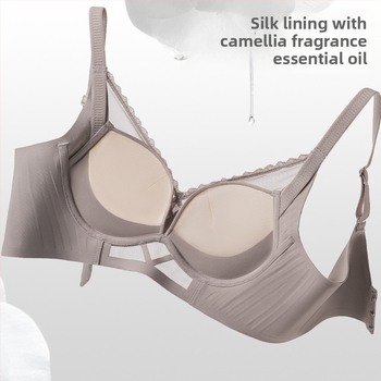 Sutien push-up pentru sâni mici, fără sârmă, cupe 3/4, forme groase, bretele fixe, închidere în spate cu trei rânduri de cârlige, din nailon cu căptușeală elastan