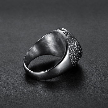 Prsten od nehrđajućeg čelika s Okom Horusa, Drevna egipatska kultura, Seiko obrada, Muški stil, Unisex, 2021