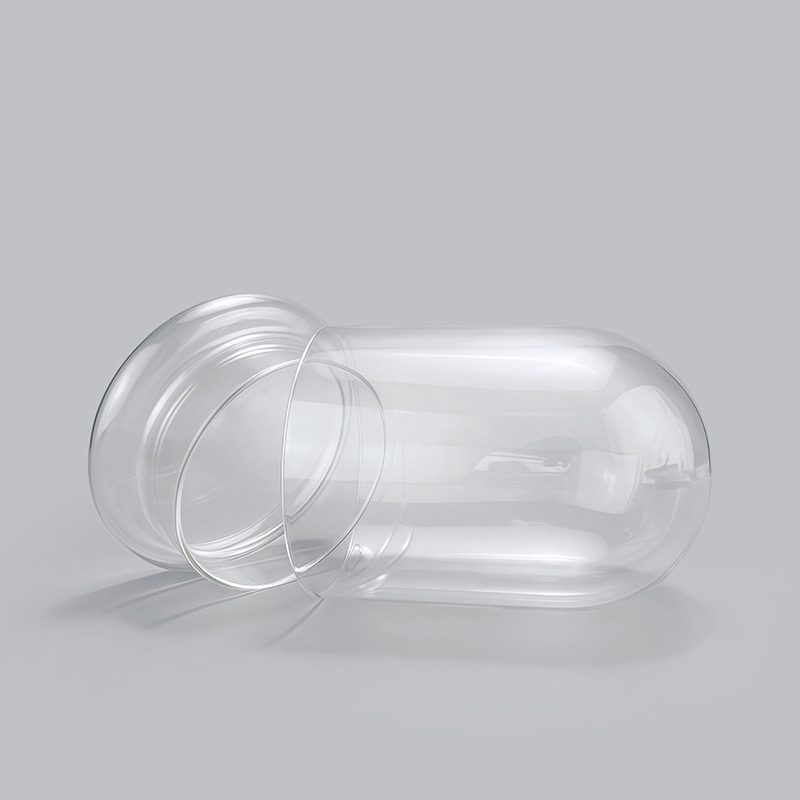 Стъклен купол с база за вечни цветя – микро ландшафт с мъх и растения, издухано стъкло, нов китайски стил, код на продукта 514555