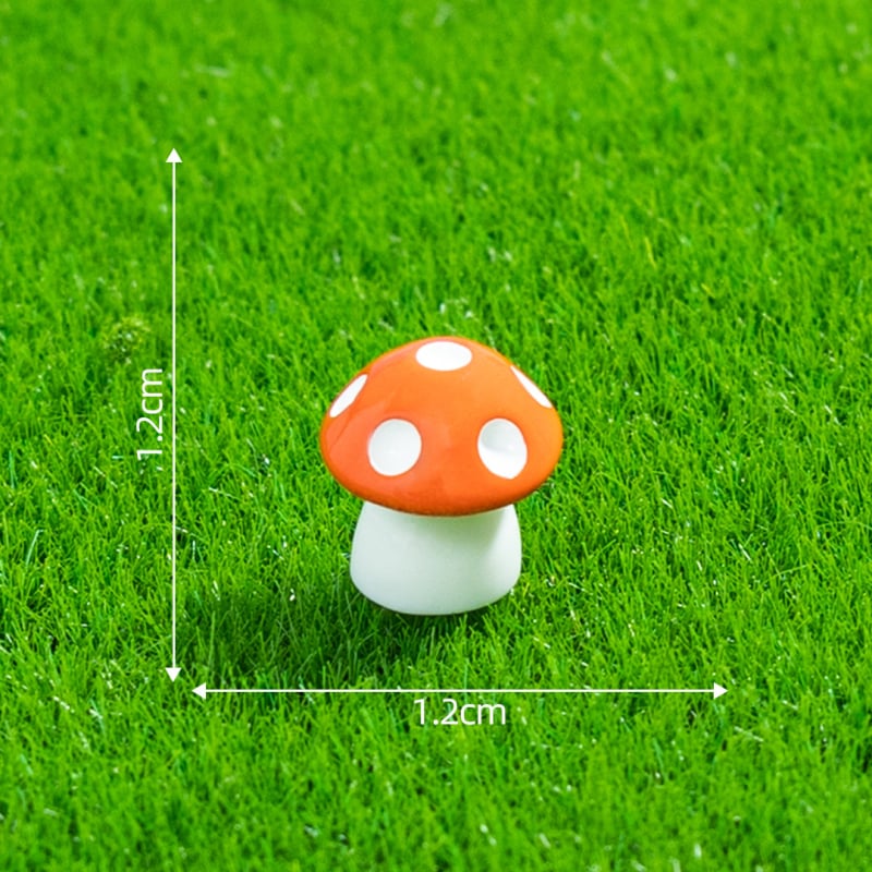 Смолени мини пейзажи с гъби и мъх – карикатурни растителни фигури за DIY бутилка