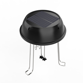 Соларна директно задвижвана фонтана помпа за птичи басейн – еднодюзна директна пръска, DC слънчено захранване, ротатор на водно цвете