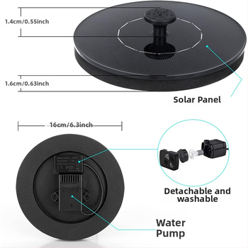 Външен фонтан от смола със моделно пръскане
