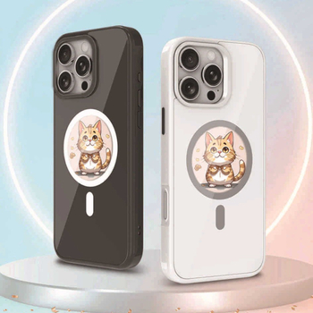 Carcasă TPU pentru Apple iPhone 13-17 serie, cu ecran NFC E-Ink și proiecție HD, finisaj prin prelucrare, suport pentru personalizare