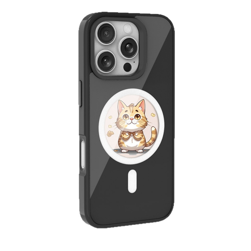 Carcasă TPU pentru Apple iPhone 13-17 serie, cu ecran NFC E-Ink și proiecție HD, finisaj prin prelucrare, suport pentru personalizare