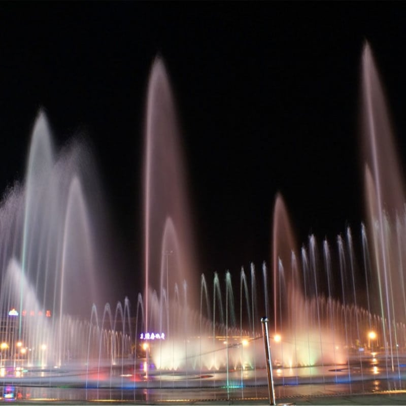 Fontana otporna na sušu DMX512 24V, jednostruko izravno prskanje, integrirani dizajn i instalacija — Rainwater Showers