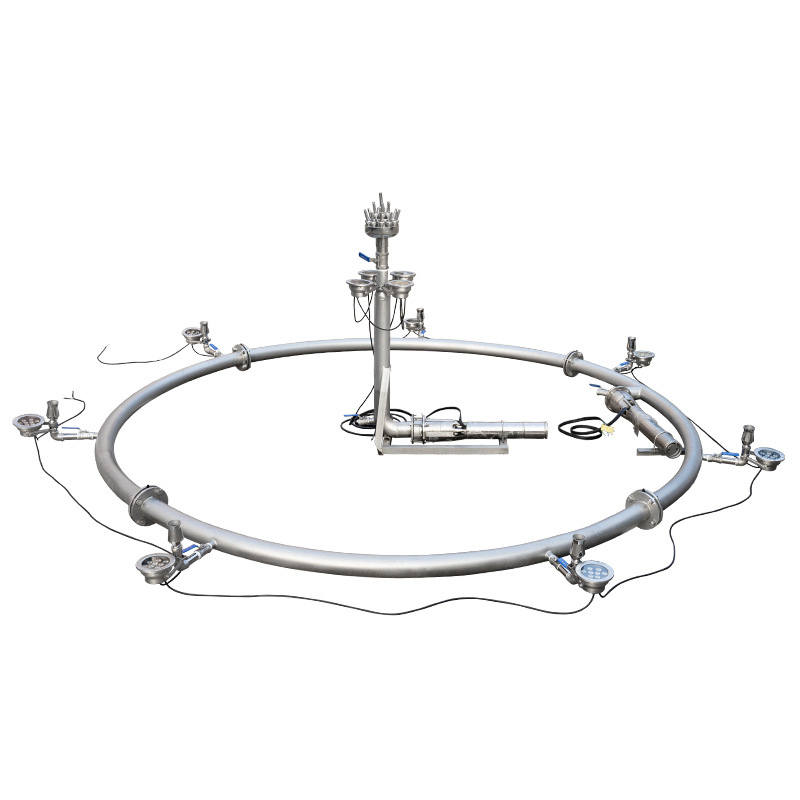 Davis музикален фонтан – комбиниран воден спрей, 220V, подходящ за паркове, дворове, басейни и площади