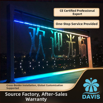 Davis Fântână Controlată de Programe — pulverizare printr-o duză, personalizare la nivel mondial, pentru hoteluri, centre comerciale, străzi, birouri de vânzări și piețe