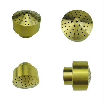 Латунова фонтанна пръскалка за озеленяване и градина, вътрешна резба; работна температура: при стайна температура; налягане: атмосферно; среда: вода