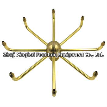Xinghai месингова дюза с 8 отвора Crab Claw Orchid Nozzle за фонтан