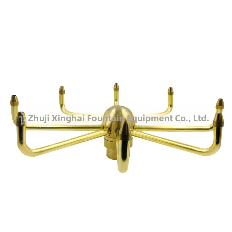 Xinghai месингова дюза с 8 отвора Crab Claw Orchid Nozzle за фонтан