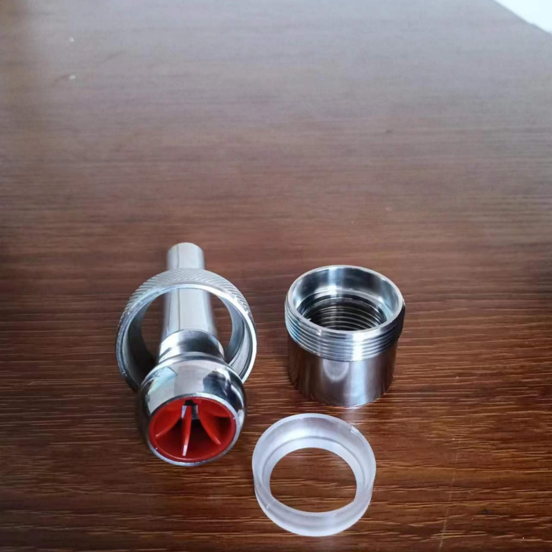 Фонтанна дюза от 304 неръждаема стомана, външна резба, усилена, универсална за DC помпи – подходяща за фонтани и ландшафтни водни елементи