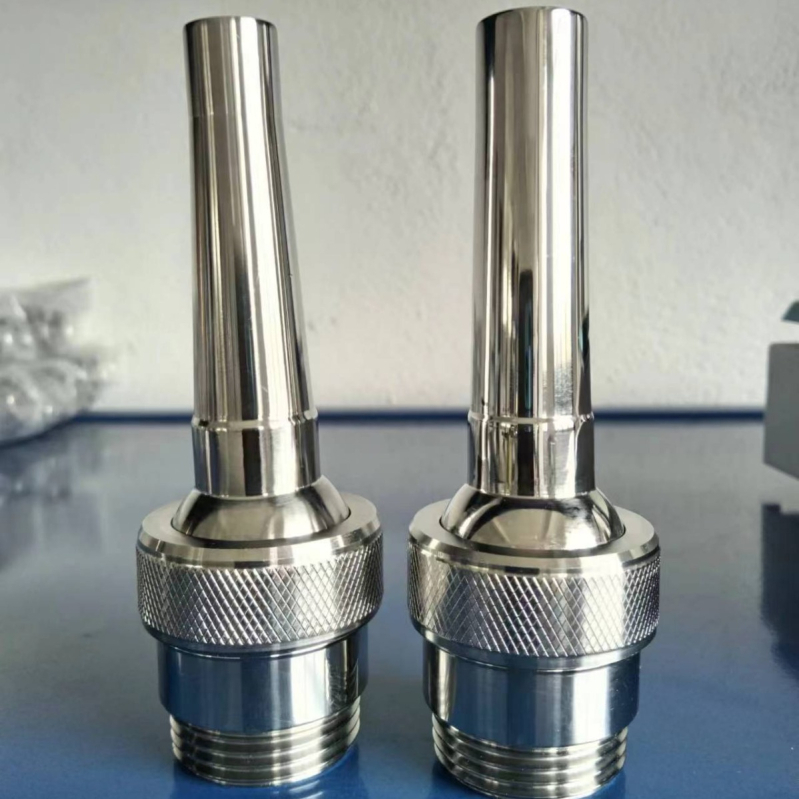 Фонтанна дюза от 304 неръждаема стомана, външна резба, усилена, универсална за DC помпи – подходяща за фонтани и ландшафтни водни елементи