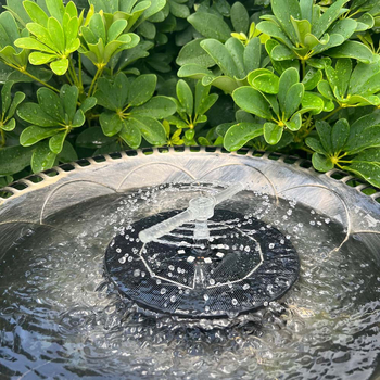 Fântână de lumină alimentată cu energie solară, formă circulară, pulverizare combinată, brand SY