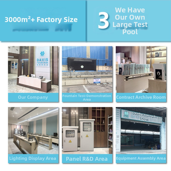 Fontană muzicală cu aspersiune combinată – Davis