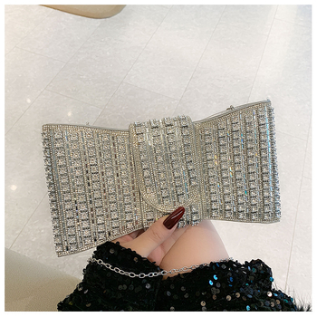 PU torbica u obliku mašne, clutch crossbody za svakodnevnu uporabu, unutarnji džepovi za telefon i ID, poliester podstava, mekana konstrukcija