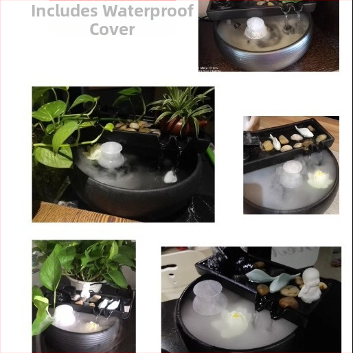 Ατμοποιητής για σιντριβάνι – πλαστικό; στυλ: μηχανή παραγωγής ομίχλης; λειτουργία: δημιουργία ομίχλης και υγρασία; συσκευασία: 100 τεμάχια.