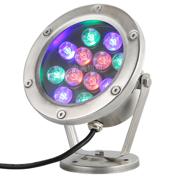 LJ-9093 12-24V IP65 Podvodna rasvjeta bazena s 3 LED, 2700-6500K