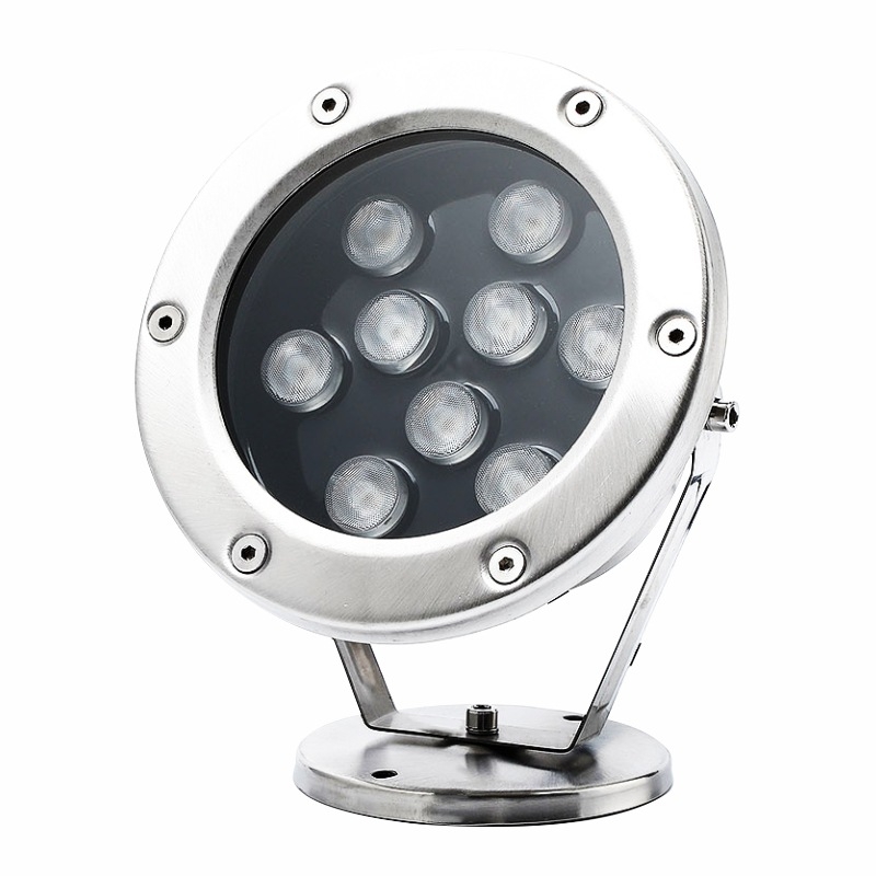 LED podvodna svjetiljka za bazen MS-SDD, DC24V, IP68, 3–48 LED dioda, 120 lm, kućište od nehrđajućeg čelika