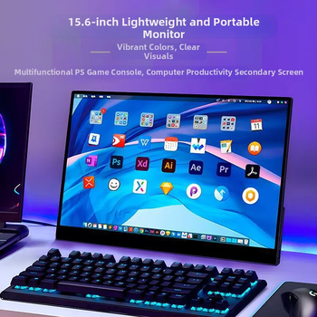 Οθόνη αφής φορητή, IPS πάνελ, 1920x1080, 60 Hz, HDMI και USB-C, φωτεινότητα 260 cd/m²