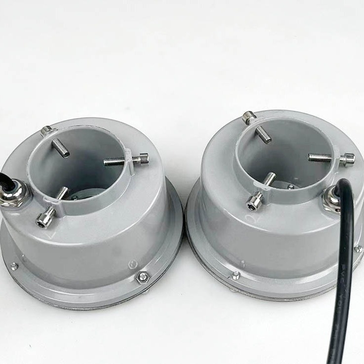 LED подводна лампа за фонтани на открито, модел JDC-PQD-011, корпус 304 неръждаема стомана, IP68, 6 LED диода