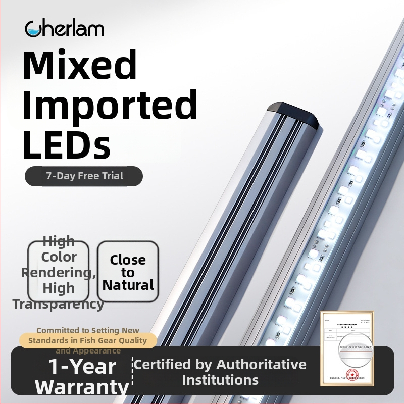 Che Lang potopno LED svjetlo za akvarij, potpuno spektra, 35W, aluminijska legura, vodootporno