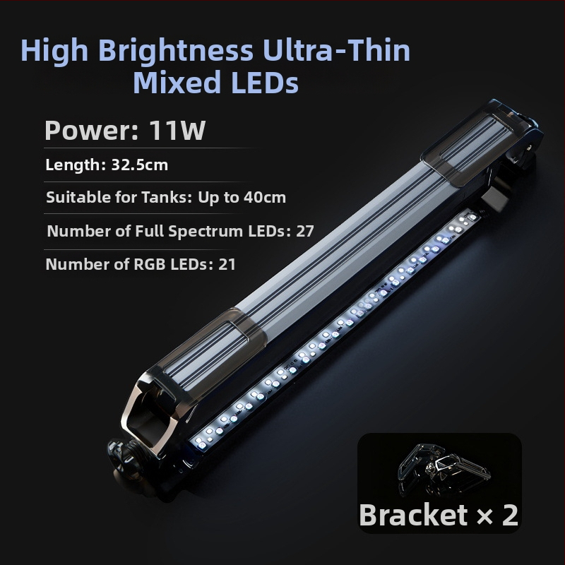 Che Lang potopno LED svjetlo za akvarij, potpuno spektra, 35W, aluminijska legura, vodootporno