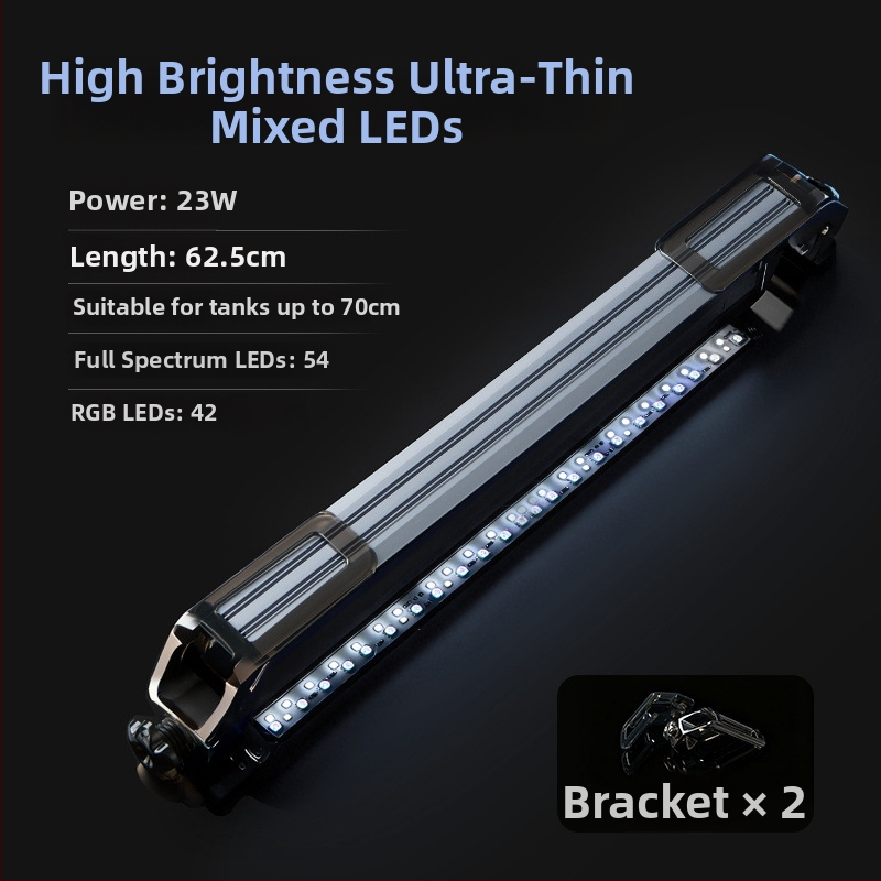 Che Lang potopno LED svjetlo za akvarij, potpuno spektra, 35W, aluminijska legura, vodootporno