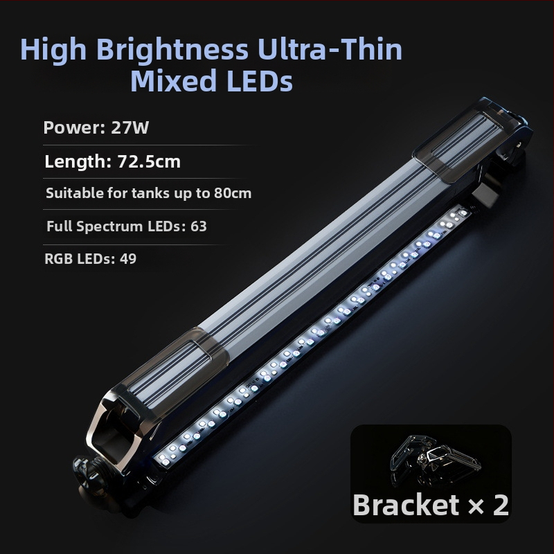 Che Lang potopno LED svjetlo za akvarij, potpuno spektra, 35W, aluminijska legura, vodootporno