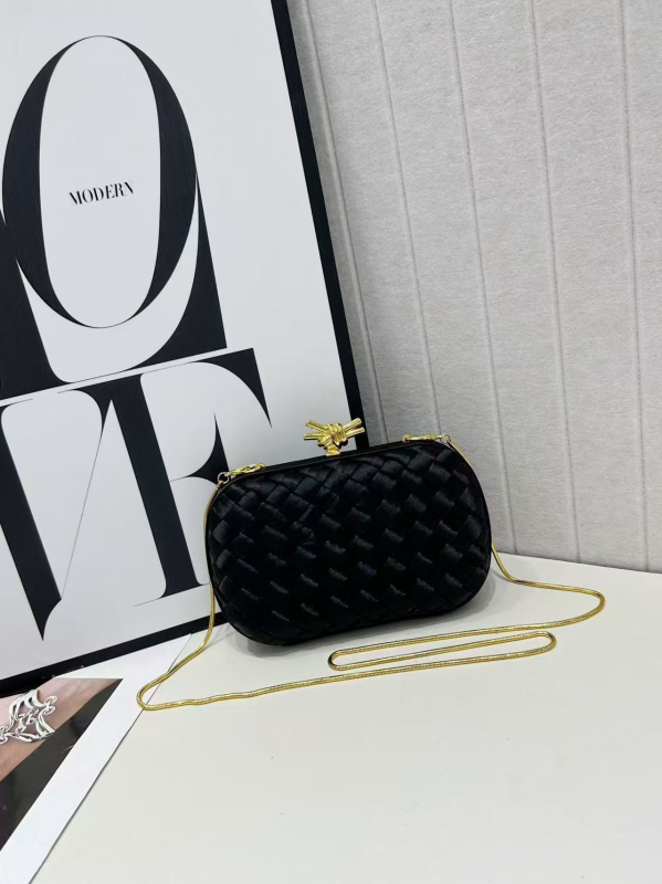 Svila clutch torba, horizontalnog kvadratnog oblika, zaključavanje, džep za mobitel, Jincheng