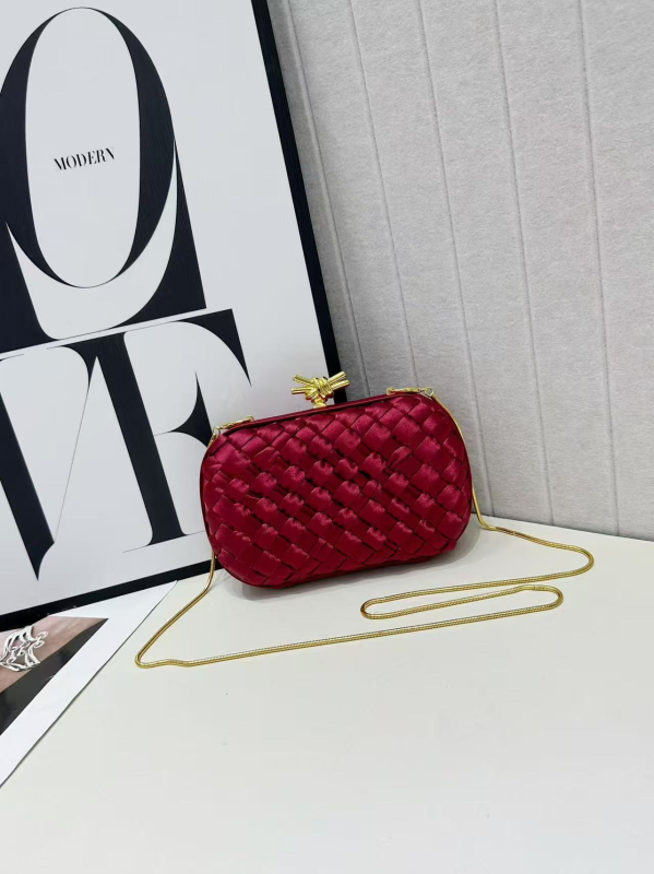 Svila clutch torba, horizontalnog kvadratnog oblika, zaključavanje, džep za mobitel, Jincheng