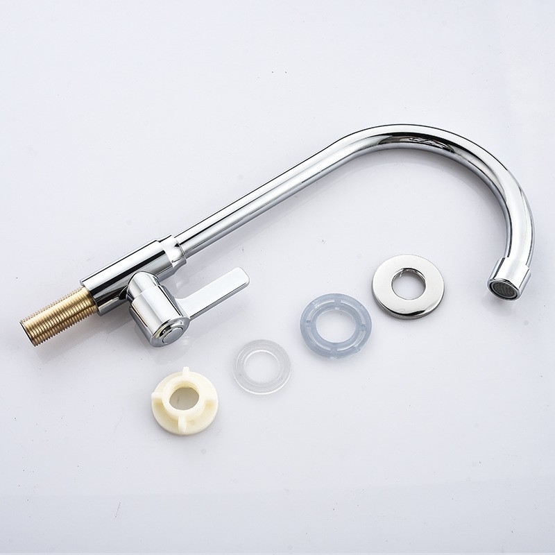 Robinet de bucătărie vertical din oțel inoxidabil, apă rece (model mp88600, 0,8 MPa, 0–90°C)