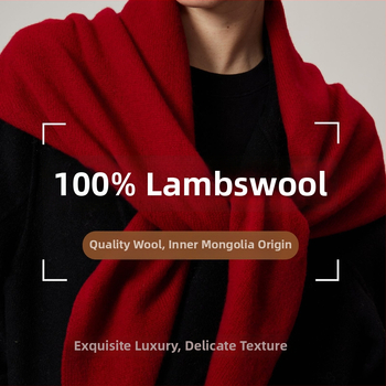 Триъгълен вълнен шал, 100% вълна, плътна тъкан, зима, термален