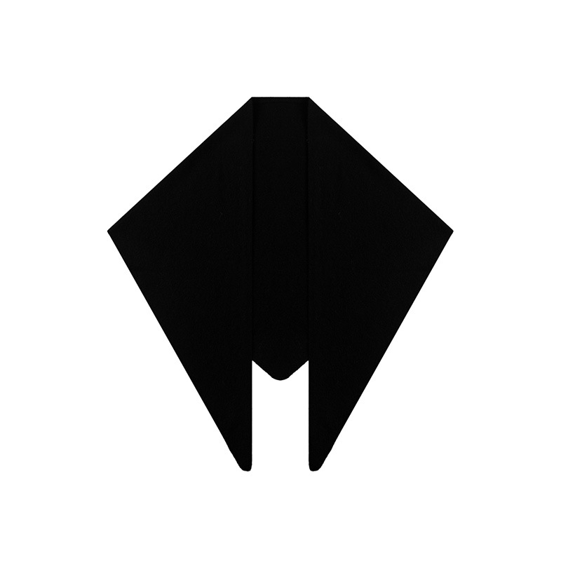 Триъгълен вълнен шал, 100% вълна, плътна тъкан, зима, термален