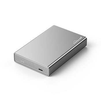 Εξωτερική θήκη SATA για σκληρό δίσκο, ολόσωμο αλουμίνιο, θύρα USB-C, έως 4TB, USB 3.0 με ταχύτητα 5Gbps