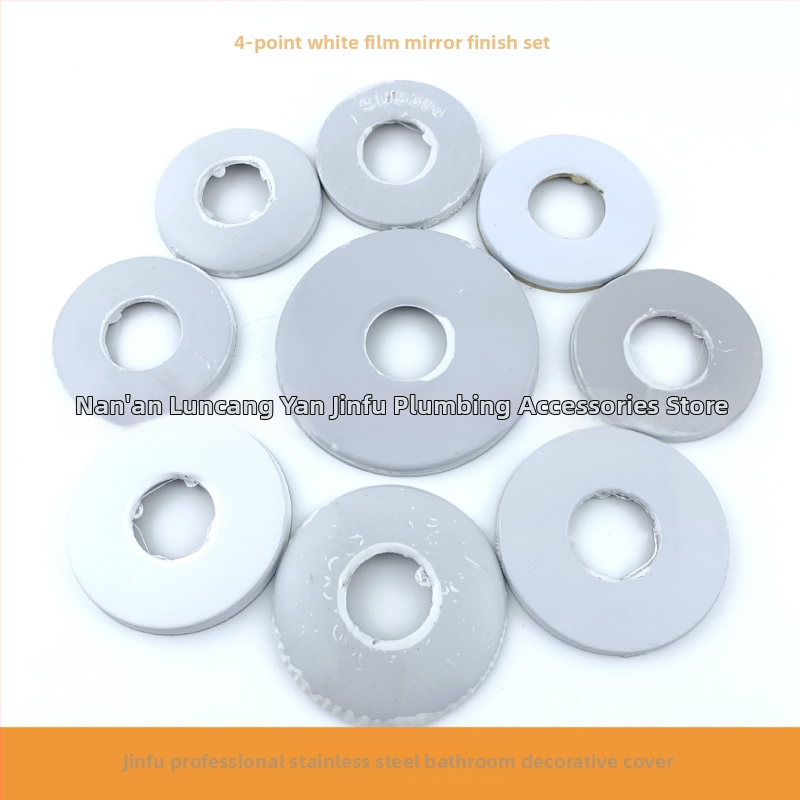 Univerzálny kryt otvorov do kuchyne a kúpeľne z nerezu 201, zrkadlový lesk, moderný minimalistický štýl