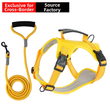 Регулируема кучешка жилетка за разходки с отражателен материал, стил жилетка, за корги и шиба ину