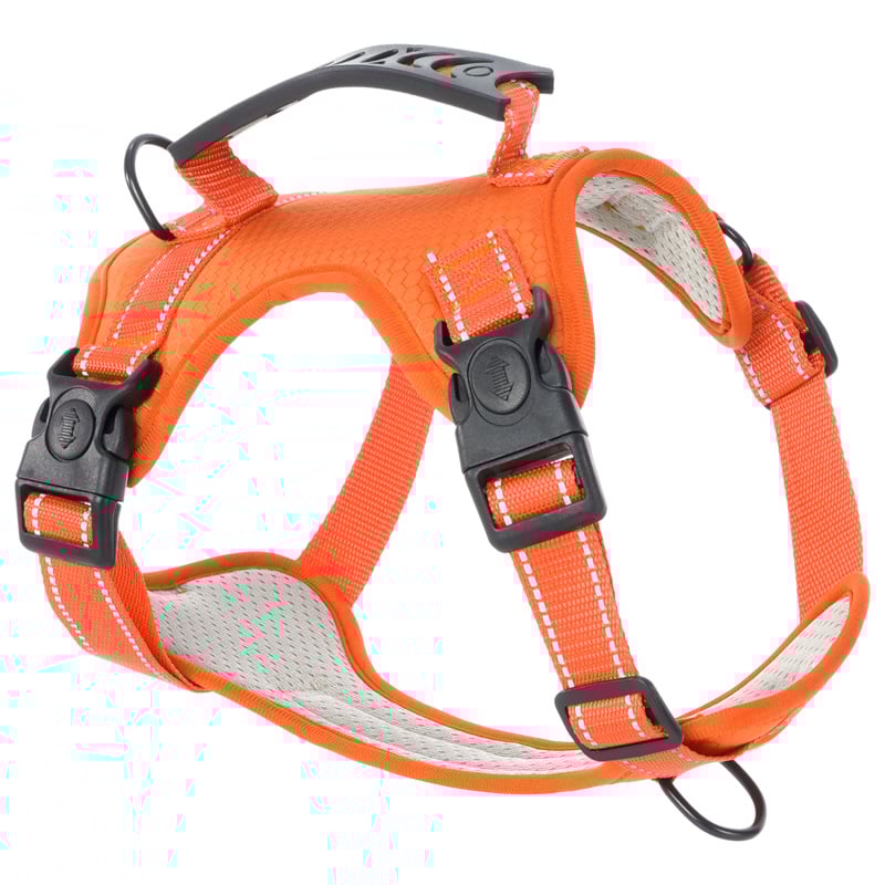 Регулируема кучешка жилетка за разходки с отражателен материал, стил жилетка, за корги и шиба ину