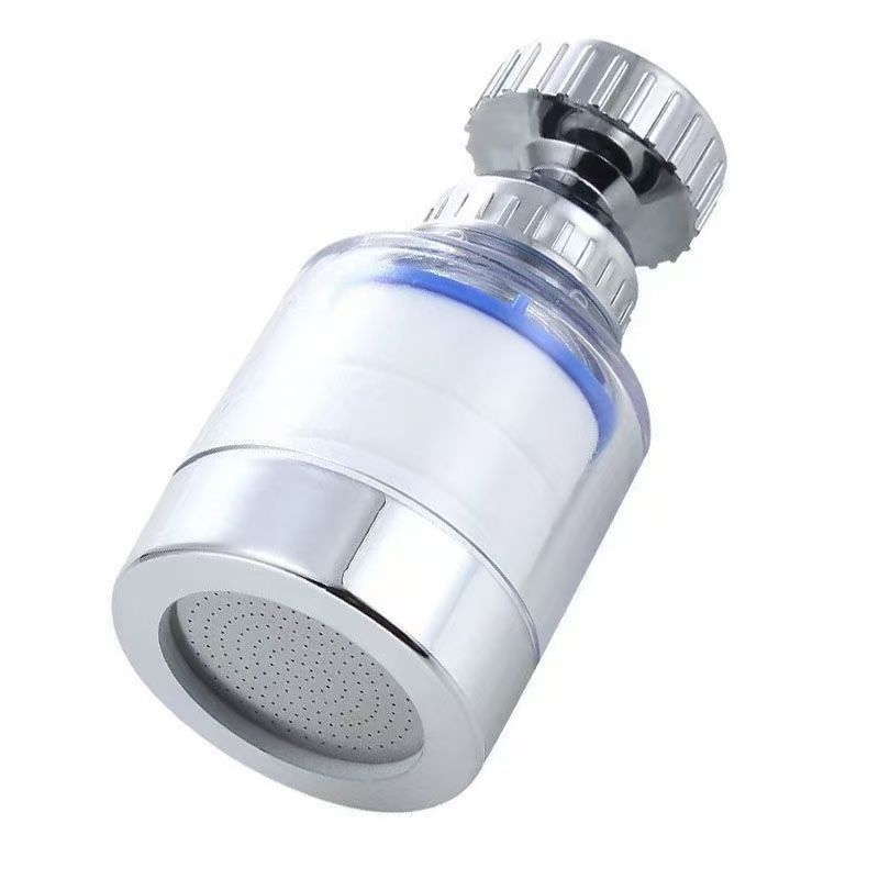 360° okretni filter za slavinu, univerzalni priključak kuhinja, zaštita od prskanja, plastično kućište