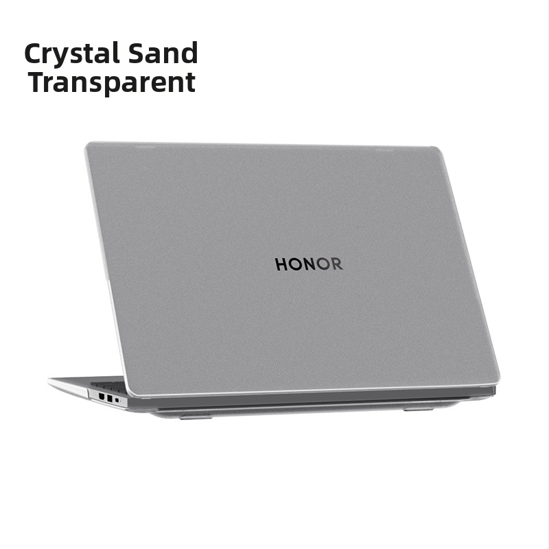 Honor notebookokhoz védőburkolat, DDC CASE, műanyag, modell Honor Crystal Sand Shell