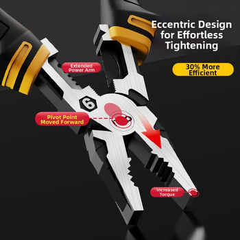 Tiger Pliers – Επαγγελματικές ηλεκτρολογικές πένσες, πολλαπλών χρήσεων διαγώνιες πένσες για καλώδια, με κοφτερή μύτη