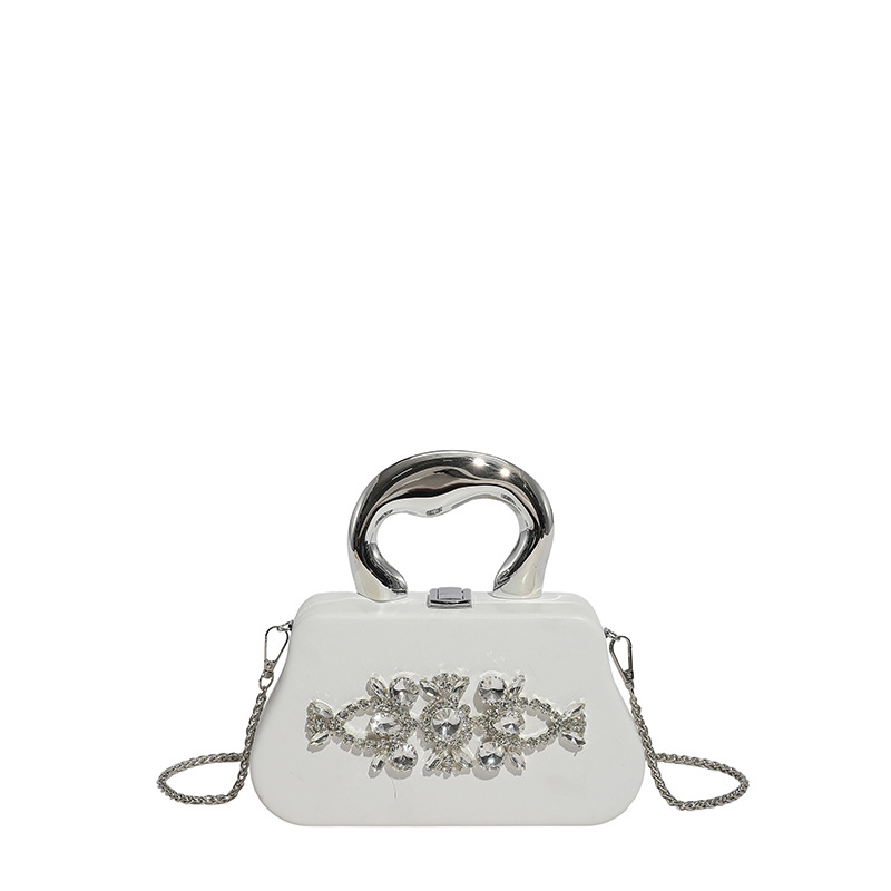 2025 novi model kutija torba, moderna večernja torba, specifičan dizajn, crossbody torba na jedno rame