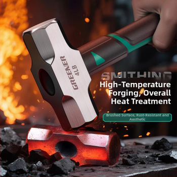 Σφυρί με ειδικό ατσάλι, ενσωματωμένος σχεδιασμός για ξυλουργική και καρφώματα