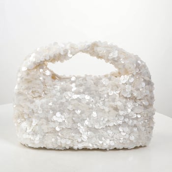 Pailette kvadratna torba, PU materijal, ulični stil, magnetsko zatvaranje, unutarnja džep sa zipom i džep ID, poliester podstava