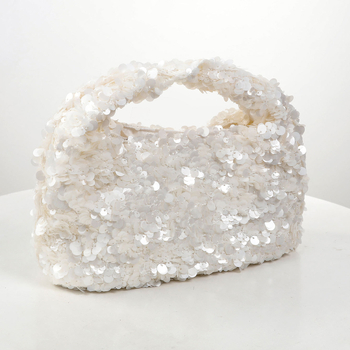 Pailette kvadratna torba, PU materijal, ulični stil, magnetsko zatvaranje, unutarnja džep sa zipom i džep ID, poliester podstava