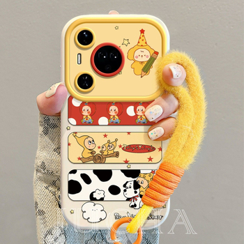 Univerzálny silikónový ochranný kryt pre Huawei Pura80 a Pura70 Pro – cartoon štýl Starman, proti pádu, spracovanie nástrekom