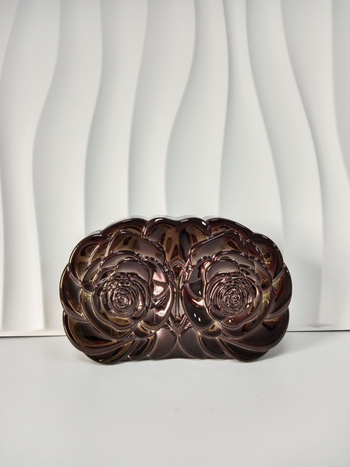 Estélyi táska - akril, ovális alak, mágneszár, telefontartó rekesz, európa- és amerikai retro stílus (Model Y0745)