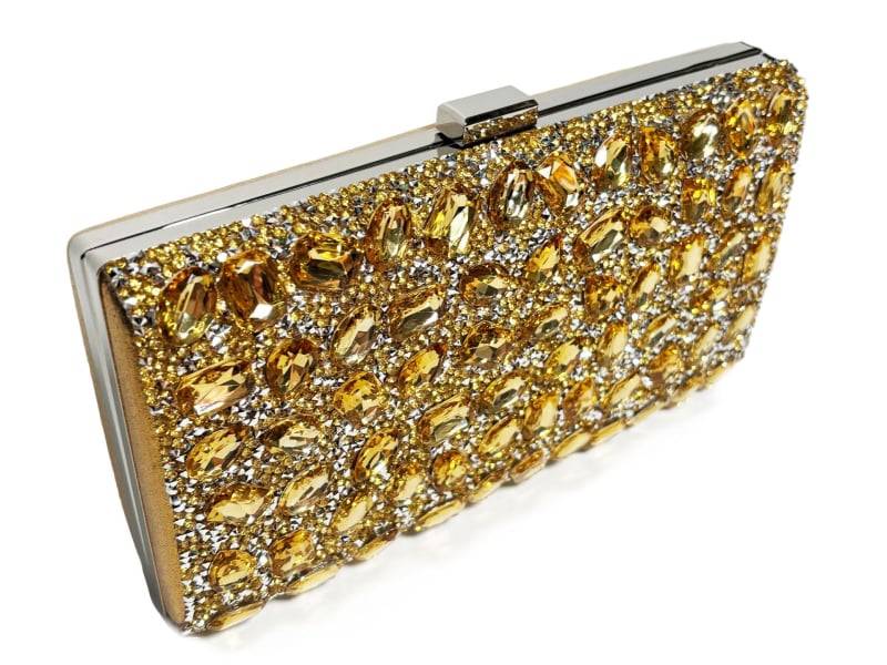 Boríték-stílusú clutch táska, poliészter, mindennapi viselet, tavasz 2024