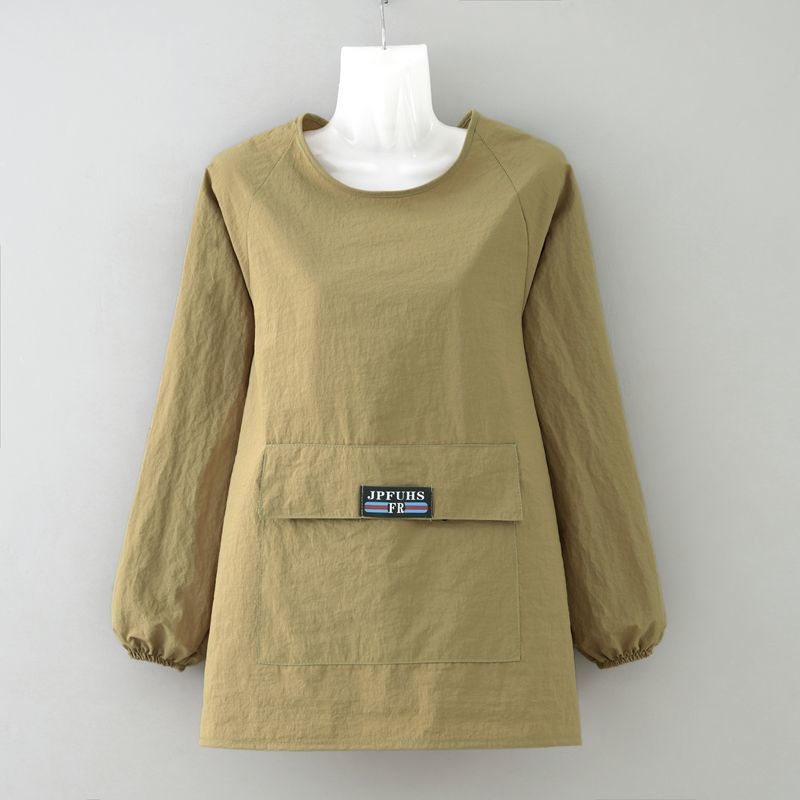 Bársonyból készült ujjú kötény catering-konyhákhoz, vízlepergető és szennyeződés elleni védelem.