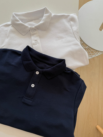 Dječja polo majica, unisex, pamuk, proljeće 2025, ležerni stil, jednofarbni uzorak